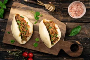 طرز تهیه پیراشکی گوشت جیائوزی