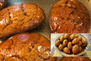 آموزش تهیه ملوماکارونا، شیرینی سنتی یونانی با عطر پرتقال