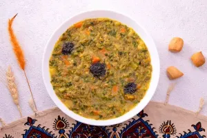 دستور پخت آش برنج برای ۴ نفر