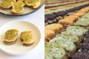 آموزش کامل طرز تهیه شیرینی تسمه ای خانگی خوشمزه و ترد