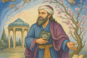 حافظ شیرازی: شاعر بزرگ سده هشتم و نماد عرفان ایرانی