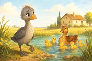 جوجه اردک زشت؛ قصه ای برای کودکان
