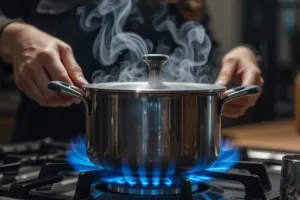 صدای گذاشتن قابلمه روی گاز برای ساخت فیلم و کلیپ !