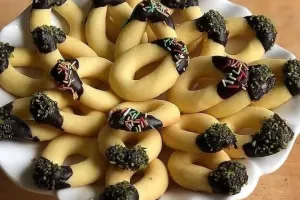 طرز تهیه شیرینی نعلی بسیار خوشمزه و آسان بهتر از قنادی ها !