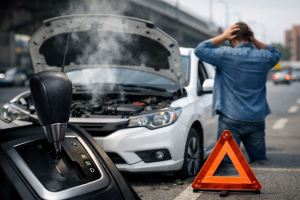 علت حرکت نکردن ماشین اتومات در دنده جلو چیست؟