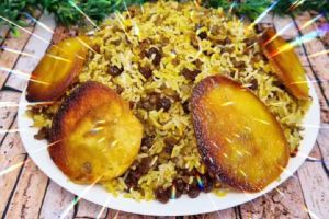 طرز تهیه عدس پلو شاهانه مجلسی؛ خوش رنگ و فوق العاده خوشمزه
