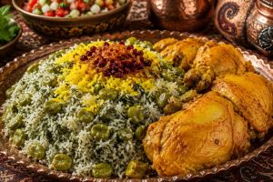 طرز تهیه باقالی پلو با مرغ؛ غذای مجلسی و خوش عطر با تمام فوت وفن های رستورانی