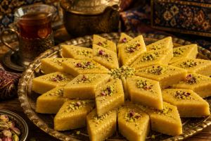 طرز تهیه برشتوک نخودچی؛ شیرینی سنتی با بافتی نرم، عطر هل و طعمی فراموش نشدنی