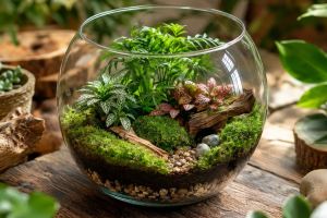 آموزش ساخت تراریوم؛ باغ شیشه ای کوچک و تماشایی در خانه