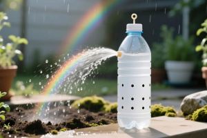 ساخت سرِ شیر برای شلنگ آبیاری با ظرف پلاستیکی ریکا؛ یک ترفند ساده و کاربردی برای آب دادن گل و درخت