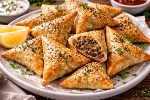 طرز تهیه فطایر گوشت و قارچ؛ نان های خوشمزه و طلایی با مغزی خوش عطر
