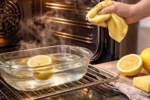 تمیز کردن فر در ۸ گام ساده؛ روش برق انداختن داخل فر و از بین بردن چربی های سوخته
