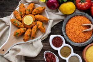 کباب تابه ای بدون گوشت؛ با عدس و بلغور، خوشمزه و اقتصادی برای یک شام متفاوت!