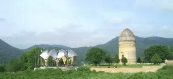 روستای لاجیم سوادکوه نگین انگشتری شهر زیر آب با برج ۱۵۰۰ ساله