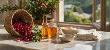 اهمیت زرشک برای پوست: گنجینه ای سرخ برای شفافیت، جوانی و درمان آکنه