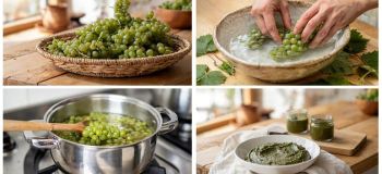 طرز تهیه رب غوره خانگی خوشمزه و با ماندگاری بالا