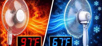 تبدیل پنکه به کولر گازی با بطری و یخ؛ ترفند ارزان و ساده برای خنک شدن