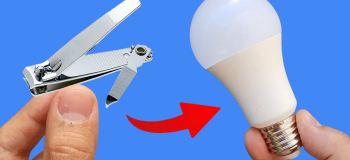 تعمیر سریع لامپ LED سوخته با فویل آلومینیومی