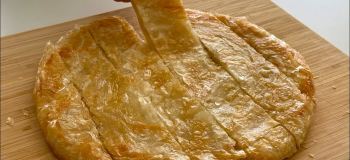 آموزش خمیر بورک ترکیه ای لایه ای فقط با آرد، آب و روغن (ترد و ورقه ورقه)