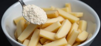 طرز تهیه سیب زمینی خلالی ترد بدون روغن