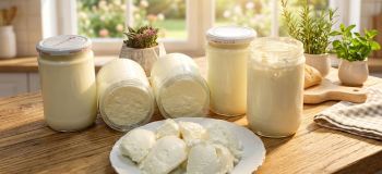 طرز تهیه ماست سفت و قالبی در شیشه ای؛ بدون ترش شدن و آب انداختن