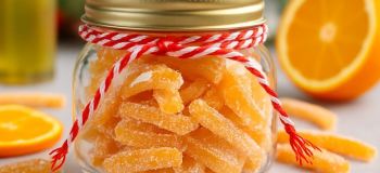 طرز تهیه پاستیل شکری پرتقال فقط با ۳ قلم مواد