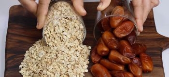 طرز تهیه اوتمیل انرژی زا خانگی با خرما و جوپرک