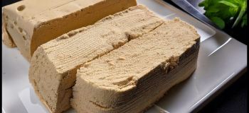طرز تهیه حلوا شکری خوشمزه با مغز تخمه آفتاب گردان بدون آرد و کره