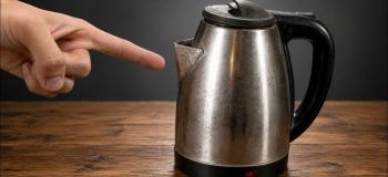 نحوه تعمیر سریع کتری برقی خراب با یک ترفند ساده