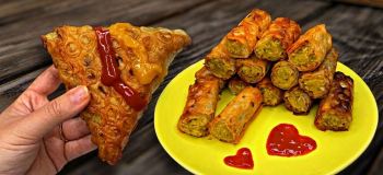 طرز تهیه دو غذای فوری و کم هزینه خانگی با سیب زمینی و تخم مرغ