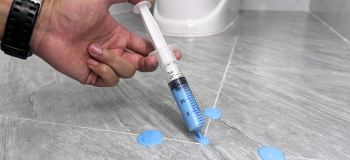 تعمیر کاشی و سرامیک شل شده بدون کندن و کثیف کاری