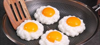 طرز تهیه نیمرو رستورانی با آب بدون نیاز به روغن