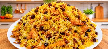 طرز تهیه گردوپلو درباری پرملات برای ۶ نفر