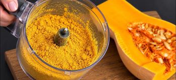 طرز تهیه پودر کدوحلوایی ادویه ای برای لعاب دادن به غذاها