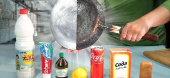 بهترین روش پاک کردن سوختگی و سیاهی ضخیم پشت قابلمه