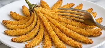 دیگه بادمجان سرخ نکنید! طرز تهیه بادمجان سوخاری بدون روغن
