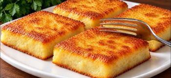 طرز تهیه غذای فوری با سیب زمینی و پنیر پیتزا در تابه بدون فر