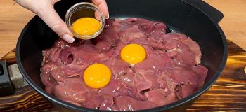 طرز تهیه شام سریع و خوشمزه با جگر مرغ و تخم مرغ