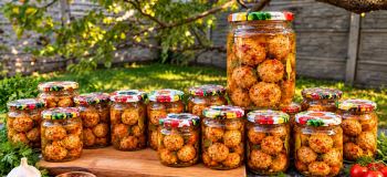 طرز تهیه کنسرو کوفته قلقلی خانگی با ماندگاری ۲ سال بدون یخچال