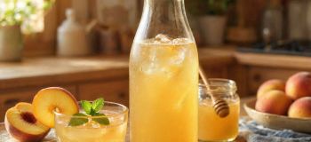 طرز تهیه رانی هلو خانگی به سبک بازاری با تمام ترفندها | نوشیدنی خنک و میوه ای برای تابستان