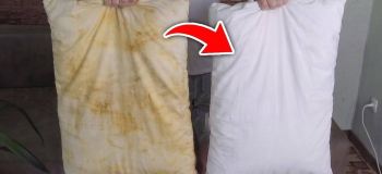 چگونه به راحتی لکه های بالش را از بین ببریم؟ | روشی ساده و سریع