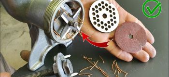 تبدیل چرخ گوشت به تیغ برش با یک ترفند آسان و جذاب
