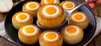 طرز تهیه یک غذای خوشمزه با پیاز و تخم مرغ: خوشمزه و مقرون به صرفه،