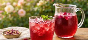 طرز تهیه شربت گل محمدی: ضد عطش، طبیعی و با انرژی بالا