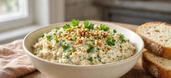 طرز تهیه سالاد مرغ و گردوی ارمنی؛ یه سالاد پرخاصیت و خوشمزه برای مهمونی ها