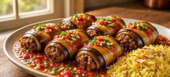 طرز تهیه خوراک بادمجان ترکی / متفاوت و خوشمزه