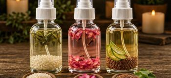 آموزش ساخت ۳ تونر گیاهی برای پوستی شاداب و هیدراته در خانه با مواد دم دستی