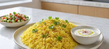 طرز تهیه پلو زردچوبه؛ یک غذای ساده و خوش رنگ