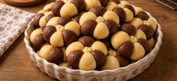 طرز تهیه های بای خونگی دو رنگ؛ نرم، خوشمزه و بدون فر