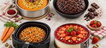 طرز تهیه ۴ مدل کیک بدون فر؛ از تابه و قابلمه تا ایرفرایر و یخچال